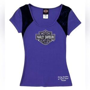 Harley Davidson Motorcycles Women’s T-Shirt Size Small Crystal River Florida